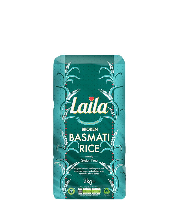 LAILA BROKEN BASMATI RICE 2KG