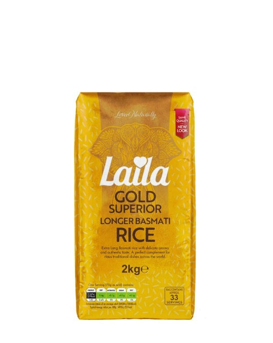 LAILA GOLD BASMATI RICE 2kg
