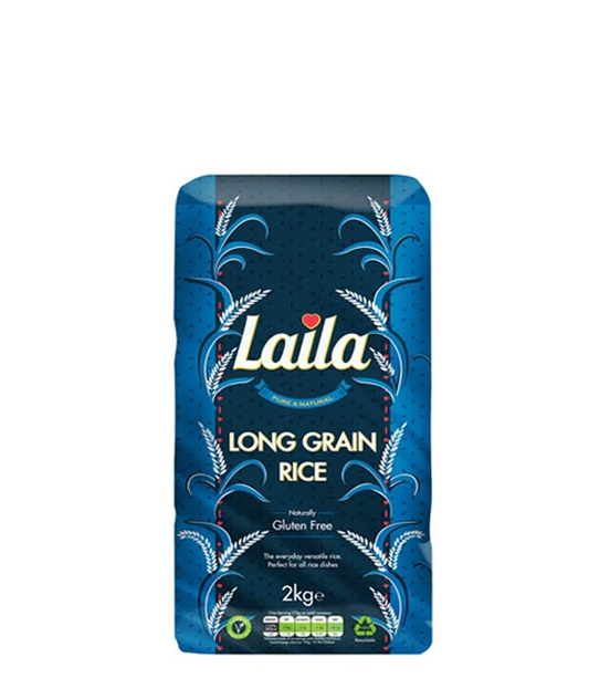 LAILA LONG GRAIN RICE 2KG