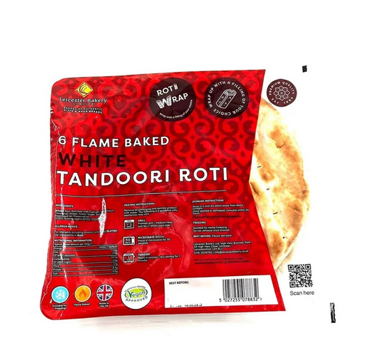 TANDOORI ROTI 6 PCS (LEICESTER BAKERY)