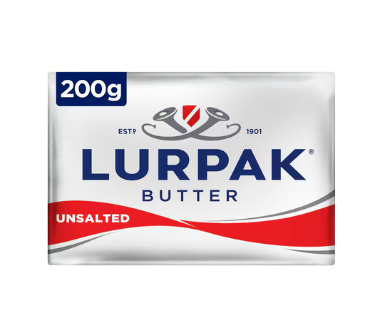 LURPAK UNSALTED BUTTER 200G
