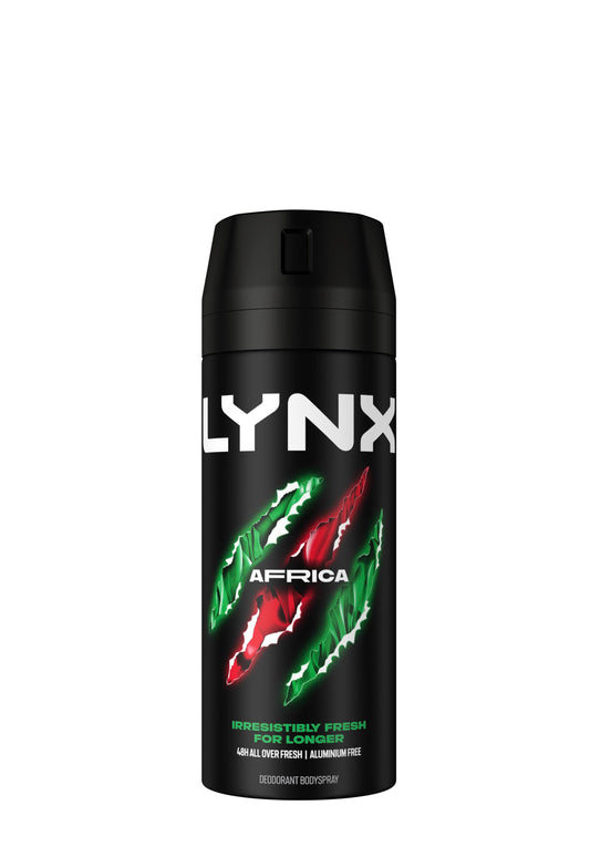 LYNX BODY SPRAY AFRICA 150ML