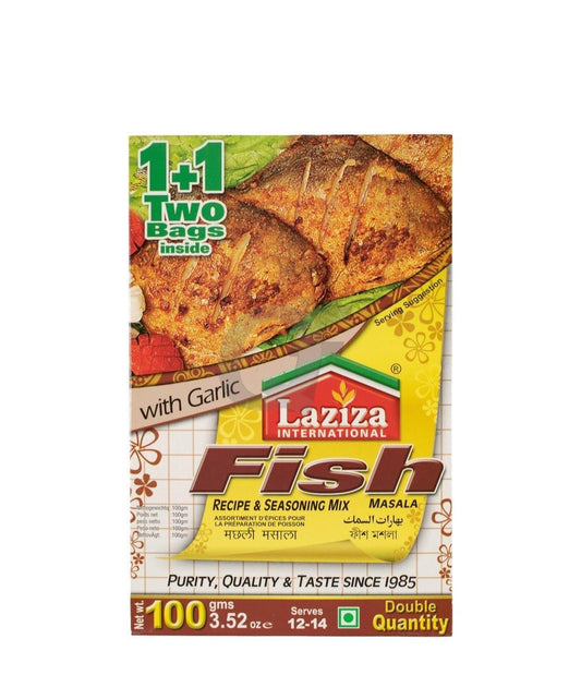 LAZIZA FISH MASALA 100G