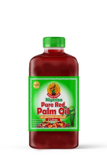MAMA'S NIGERIAN PURE RED PALM OIL 2LTR