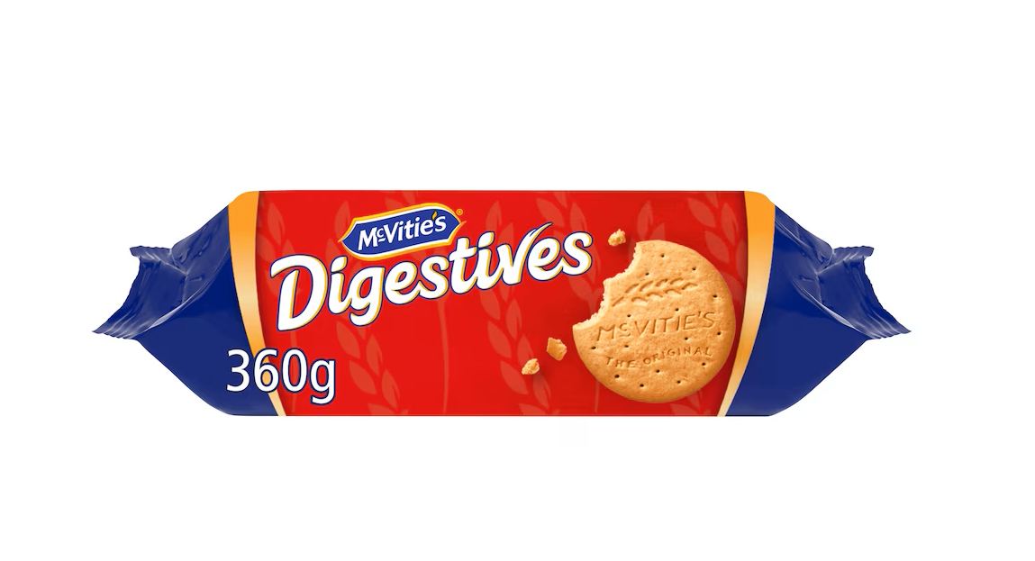 MCV DIGE BISCUITS 360G PM£1.89