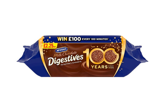 MCV DIGESTIVE D/CHOCOLATE BISCUITS PM£2.25