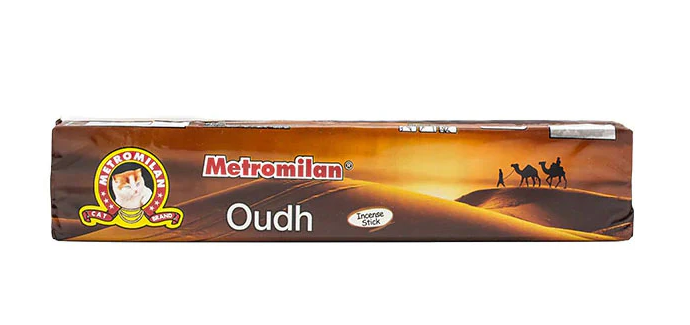 METROMILAN BLACK OUDH M/INCENSE 18STK