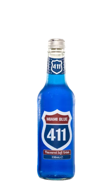 MIAMI BLUE SOFT DRINK 330ML