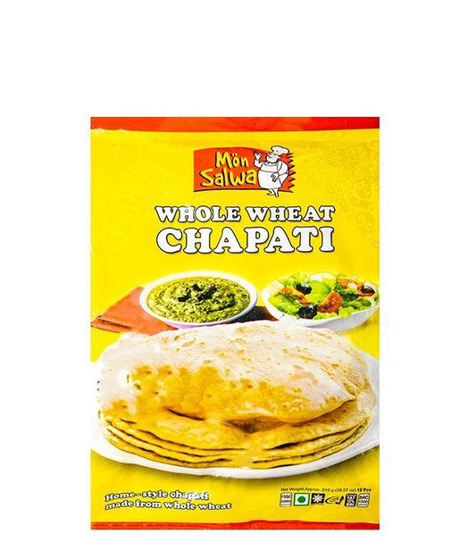 WHOLE WHEAT CHAPATI 18PK (MON SALWA)