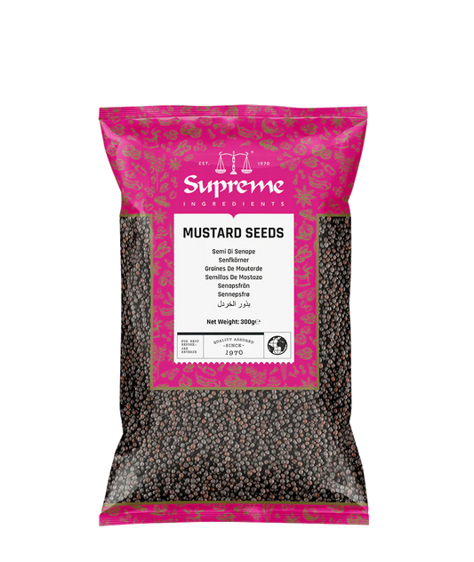 MUSTARD SEEDS BLACK 300G (SUPREME QUALITY)