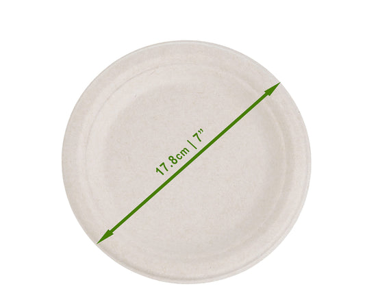 NABZ 7'' BIO-DEGRAD PLATES 50PK