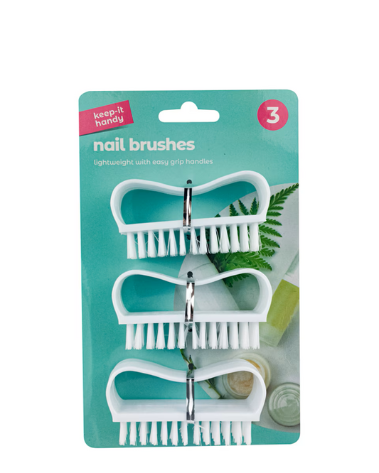 NAIL BRUSH 3PK