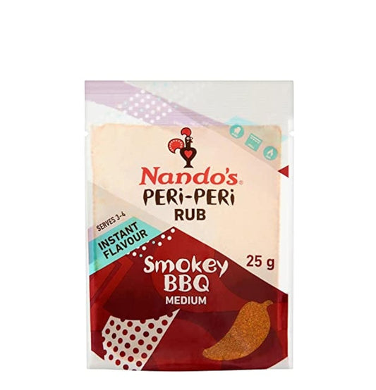 NANDO'S PERI PERI RUB SMOKEY BBQ 25G