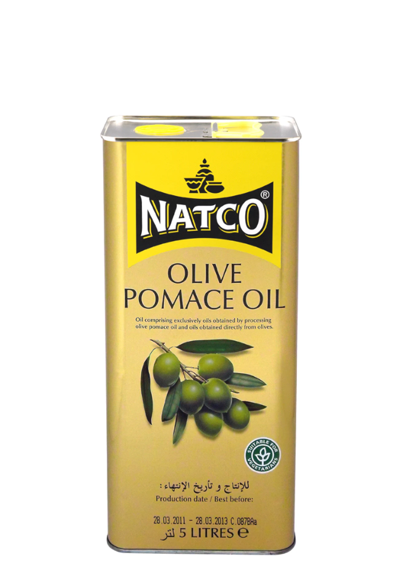 NATCO POMACE OLIVE OIL 5LTR