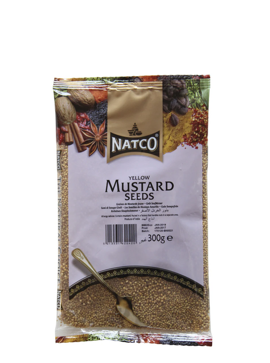 YELLOW MUSTARD SEEDS 300G (NATCO)