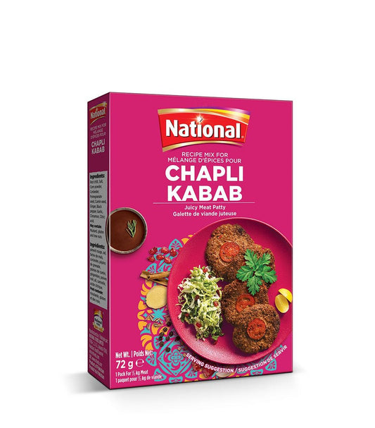 NATIONAL CHAPLI KABAB 72G