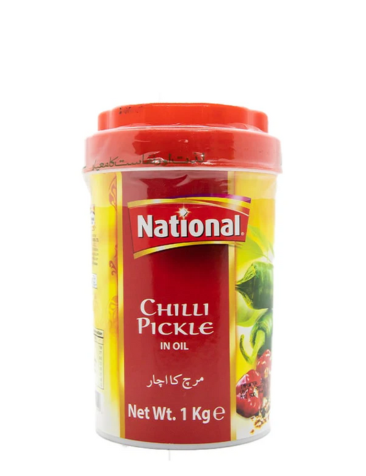 NATIONAL CHILLI PICKLE 1KG
