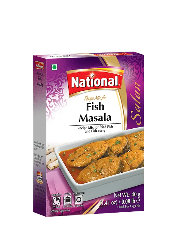 NATIONAL FISH MASALA 40G