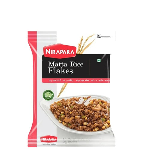NIRAPARA MATTA RICE FLAKES BROWN 500g
