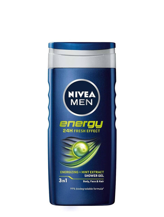 NIVEA MEN ENERGY SHOWER GEL 250ML