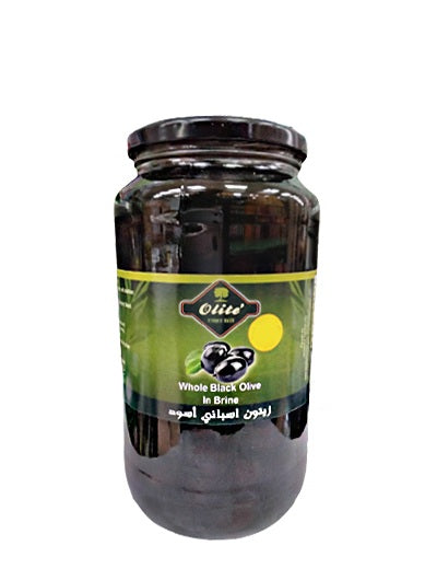 OLITE WHOLE BLACK OLIVES IN BRAIN 935G