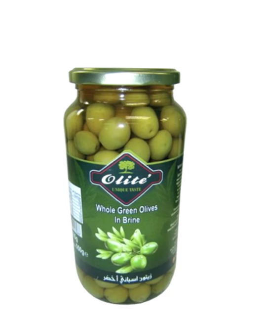 OLITE JUMBO GREEN OLIVES 935G