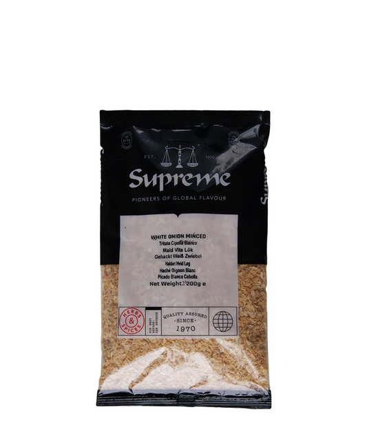 ONION MINCED WHITE 200G (SUPREME QUALITY)