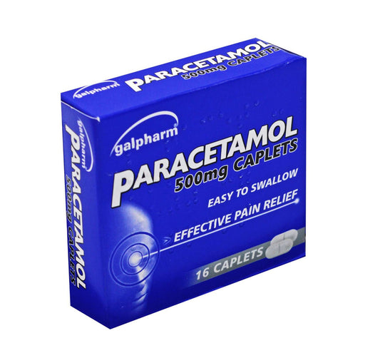 PARACETAMOL 500MG 16 CAPLETS