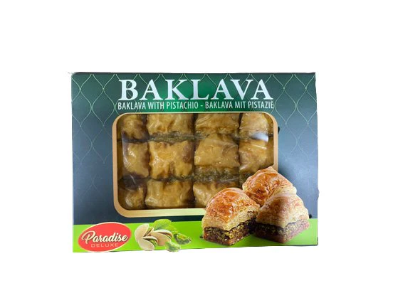 PARADISE BAKLAVA WITH PISTACHIO 350G