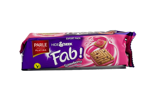PARLE HIDE&SEEK FAB STRAWBERRY 112g