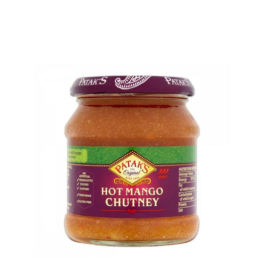 PATAKS HOT MANGO CHUTNEY 340G