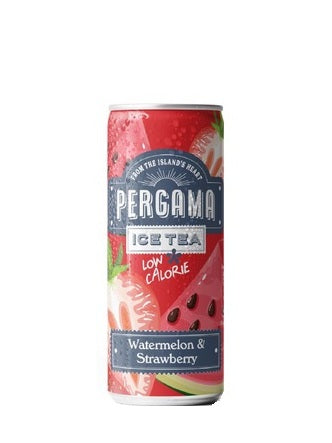 PERGAMA ICE TEA WATERMELON & STRAWBERRY 250ML