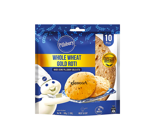PILLSBURY ROTI GOLD WHOLE WHEAT 500G