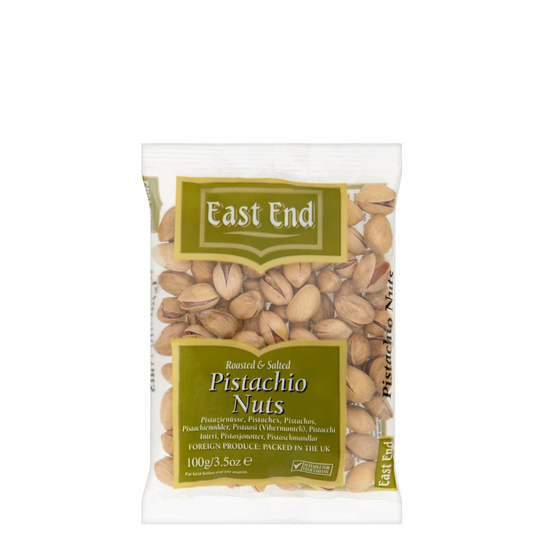PISTACHIO SALTED 100G (EAST END)