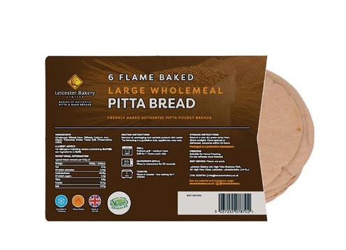 L/B PITTA BREAD BOX 18PK