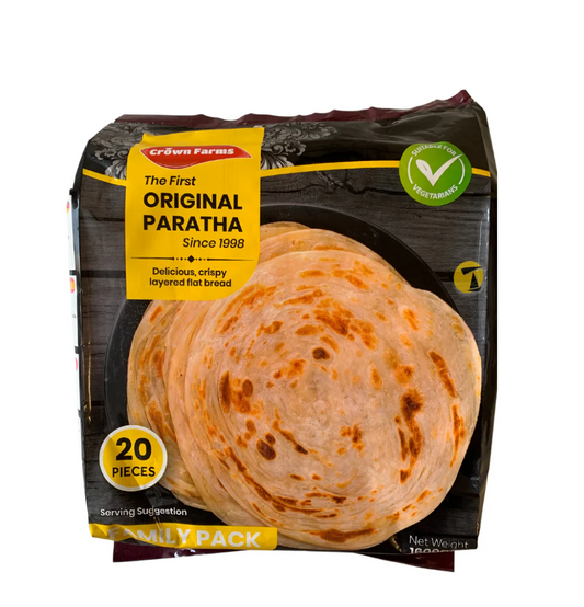 C/F PLAIN ROTI PARATHA FAMILY 20PK