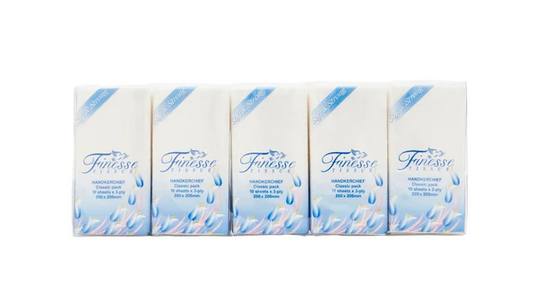 POCKET TISSUE FINESS 3PLY 10PK