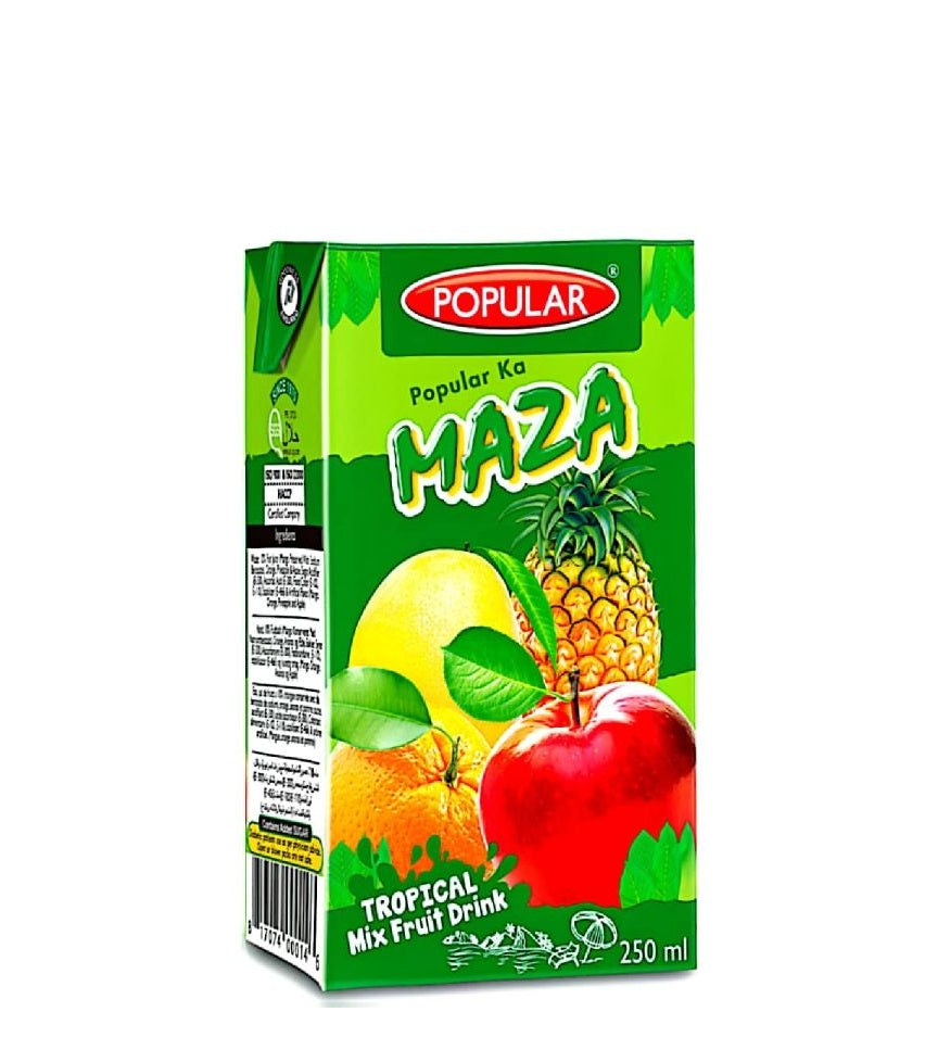 POPULAR MAZA FRUIT DRIK 250ml