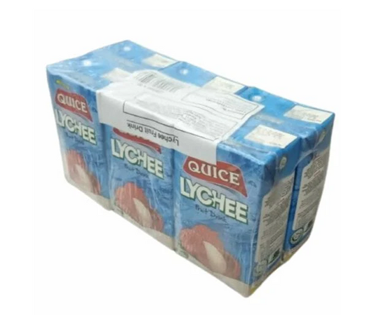 QUICE LYCHEE DRINK 6X250ML