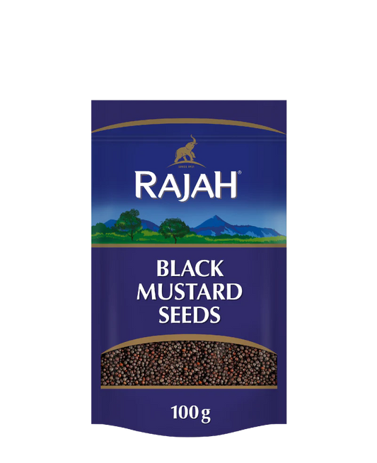 RAJAH BLACK MUSTARD SEEDS 100G