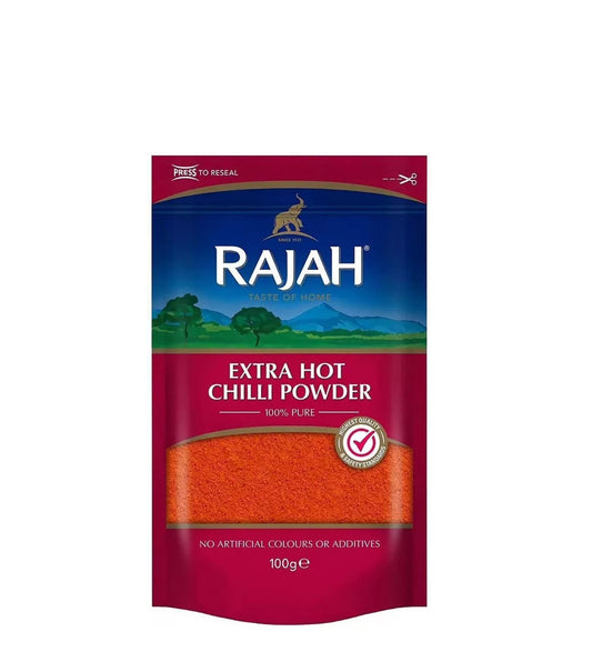 RAJAH EXTRA HOT CHILLI POWDER 100G