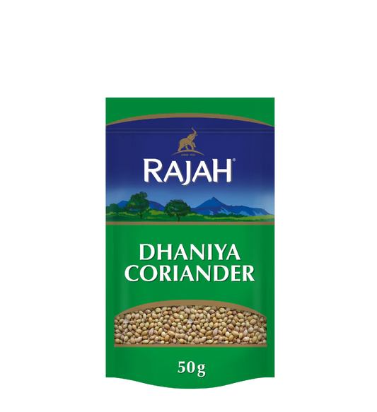 RAJAH WHOLE CORIANDER SEEDS 50G