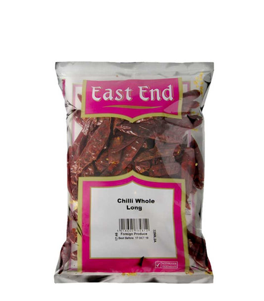 RED CHILLI WHOLE LONG 50G (EAST END)