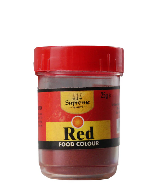 SQ RED FOOD COLOUR 25G