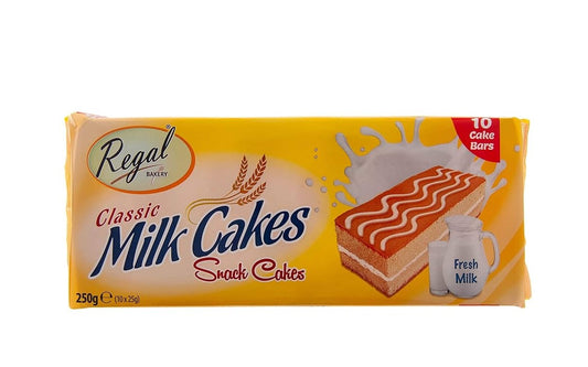 REGAL CLASSIC MILK SNACK CAKES 250g