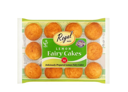 REGAL LEMON FAIRY CAKE 12PCS- 280G