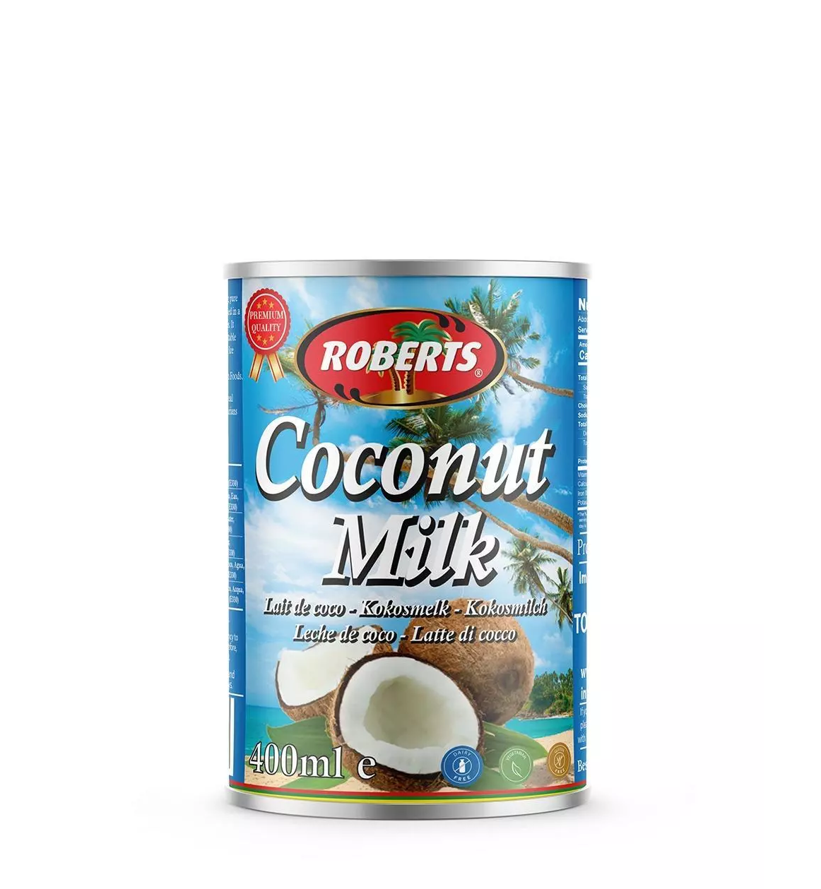 ROBERTS COCONUT MILK 400G