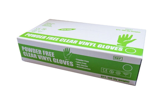 SAFECARE POWDER FREE VINYLE GLOVES