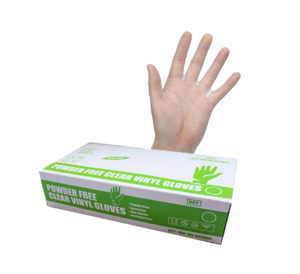 SAFECARE POWDER FREE VINYLE GLOVES SMALL
