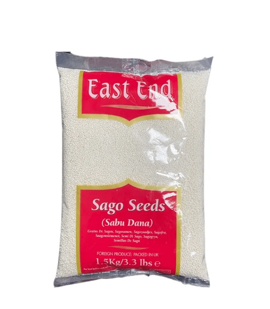 SAGO SEEDS MEDIUM 1.5KG (EAST END)